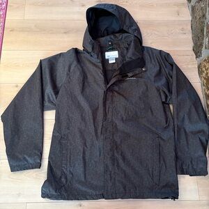 Columbia Men’s Whirlibird Interchange Jacket Shell Removeable Hood size L